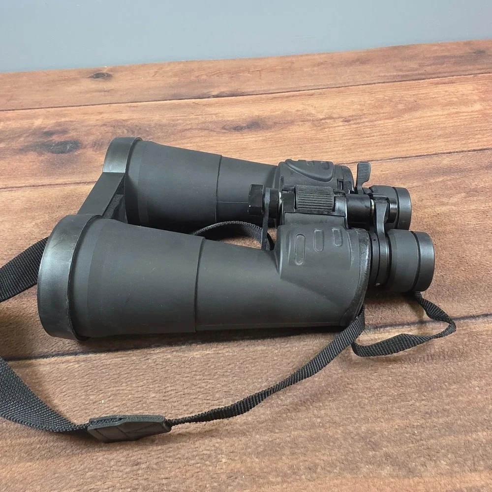 Tasco Binoculars 12x-60x70mm Zoom Black Good 124RB-1 Fully Coated with Case